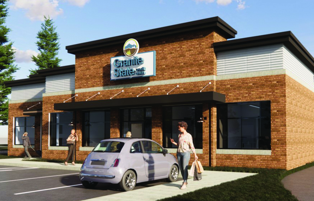 Langley Construction building 3,600 s/f Granite State Credit Union branch